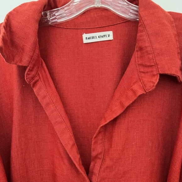 Rachel Craven Collared Dress with Pockets & optional Tie Belt EUC - Picture 3 of 4